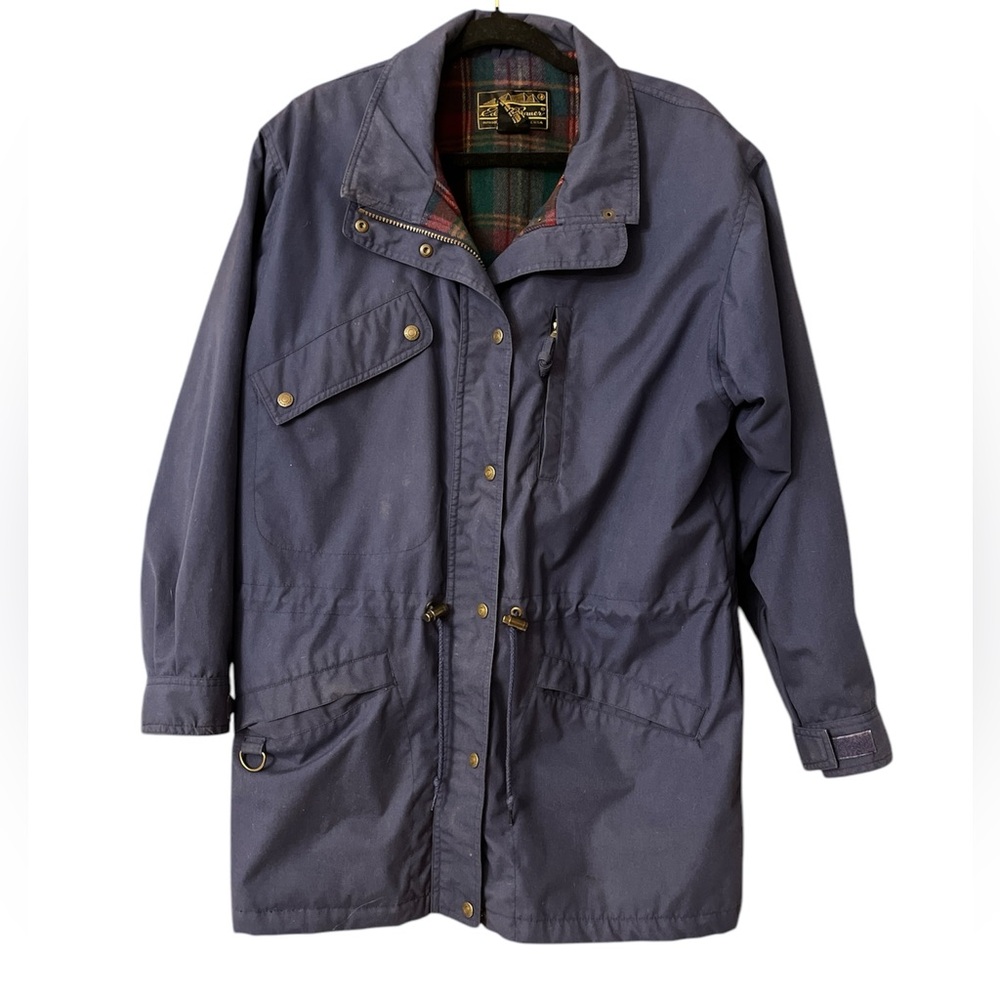 Eddie Bauer Blue Utility Jacket